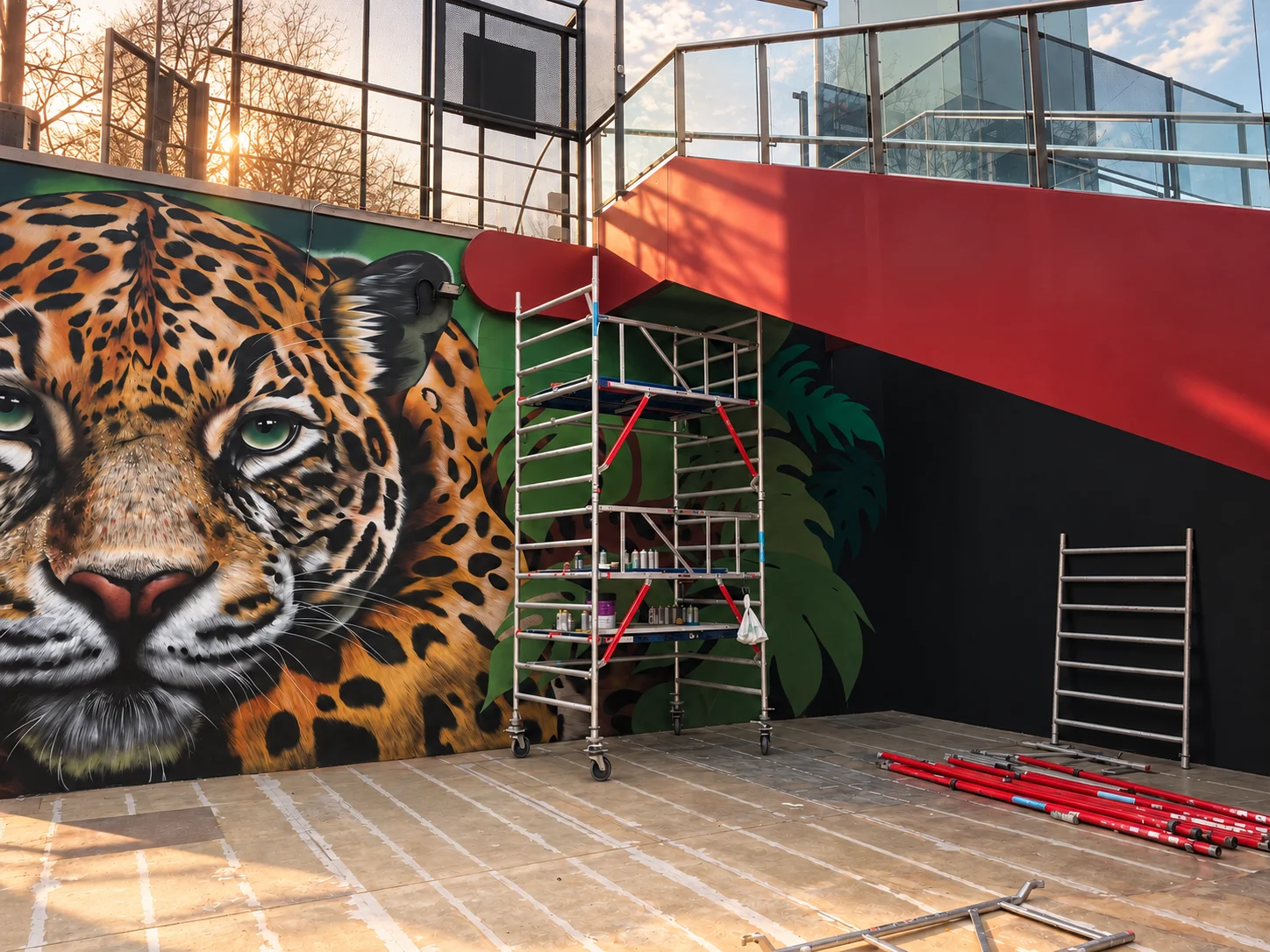 MURAL INTERACTIVO Y ARTE HIPERREALISTA