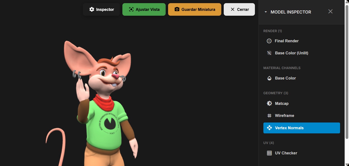 Model Inspector & Vertex Normals