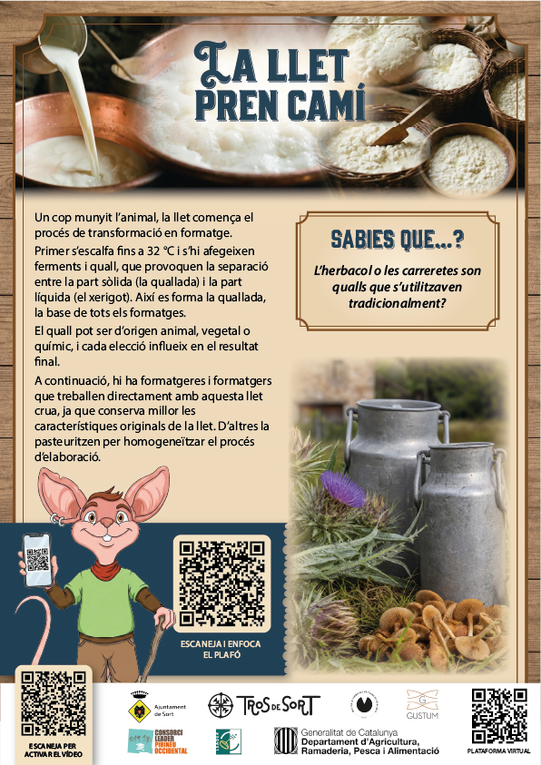 La llet pren camí