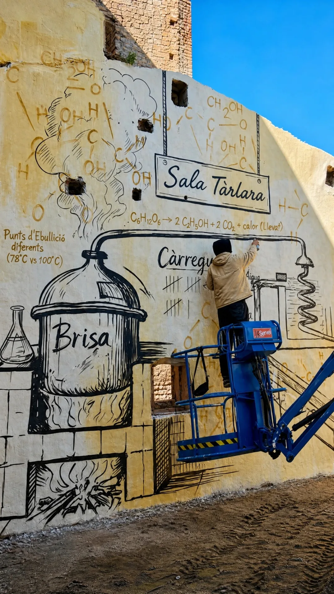 Murales Interactivos en la Antigua Fassina Dalmau con Suite of Art