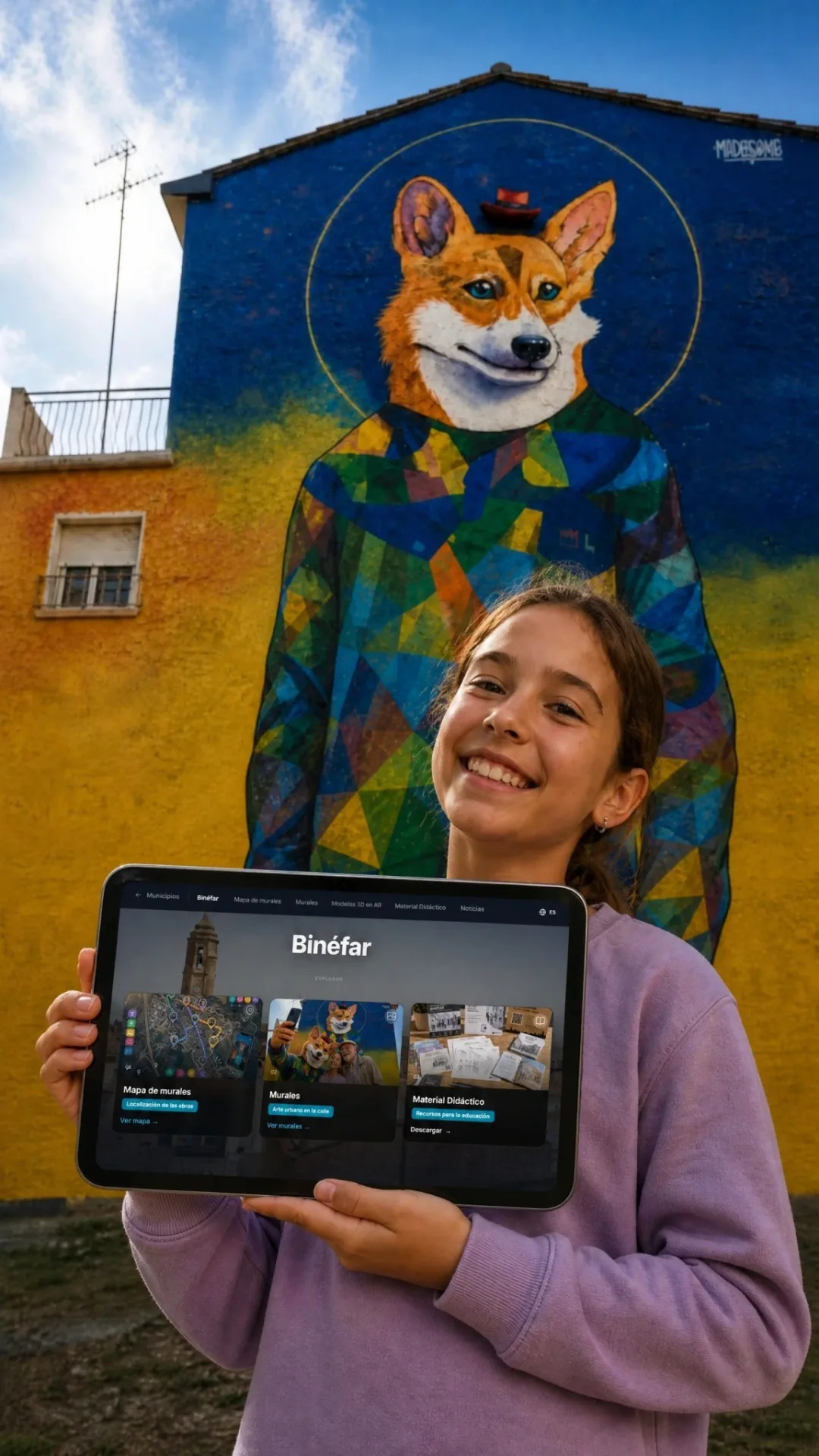El museo urbano al aire libre del futuro inteligente