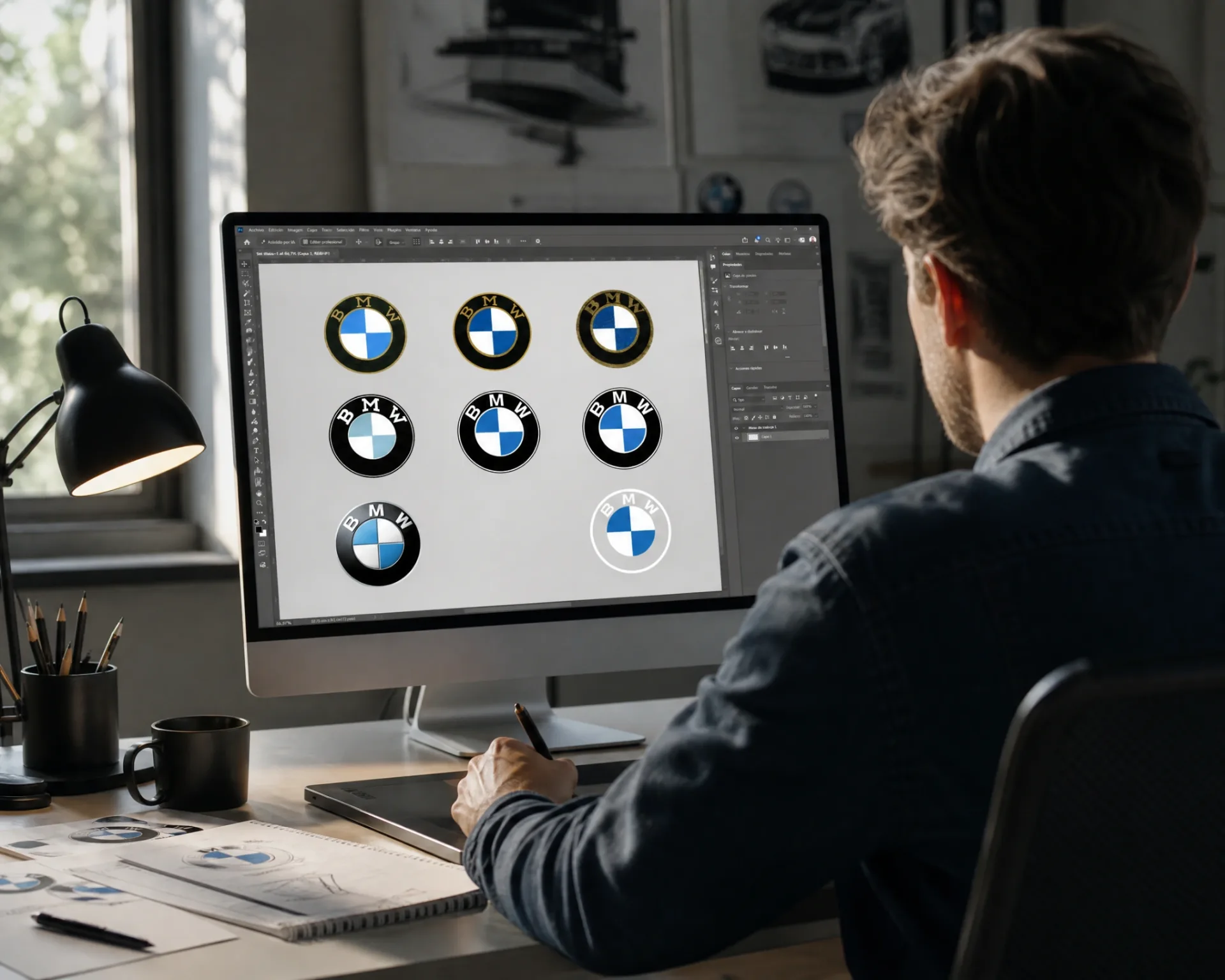 Interinterfaces flotantes y modelado de animaciones premium