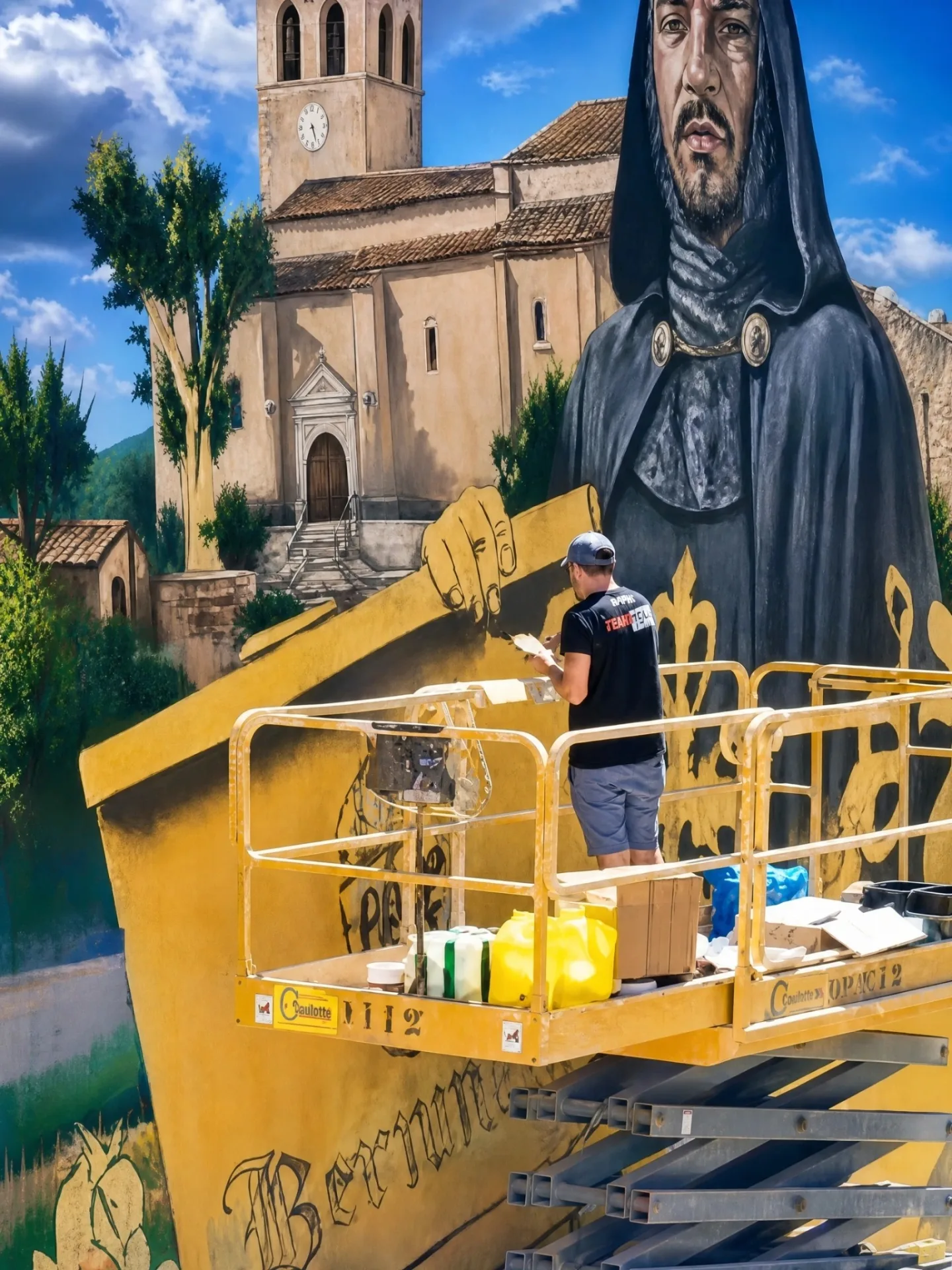 Sincronización entre pintura urbana y desarrollo de software