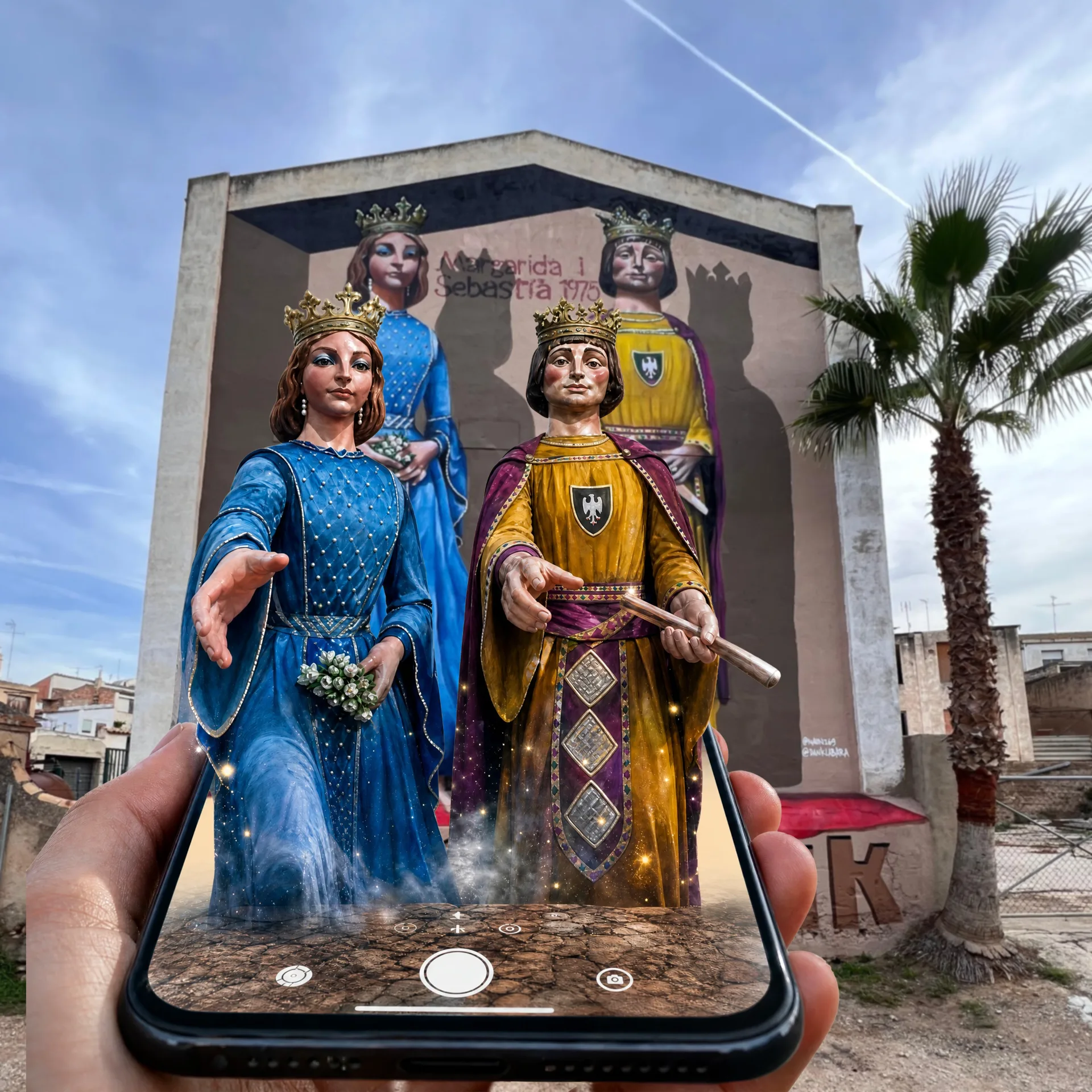 Murales de gran formato construidos desde la memoria y la identidad local