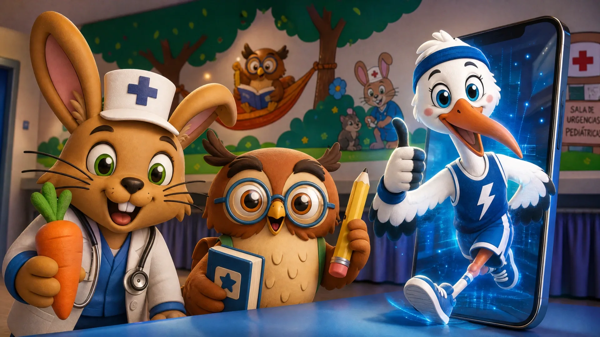 Hospitales vivos: Suite of Art y Fundación Uniteco transforman el área pediátrica del Hospital Universitario del Sureste