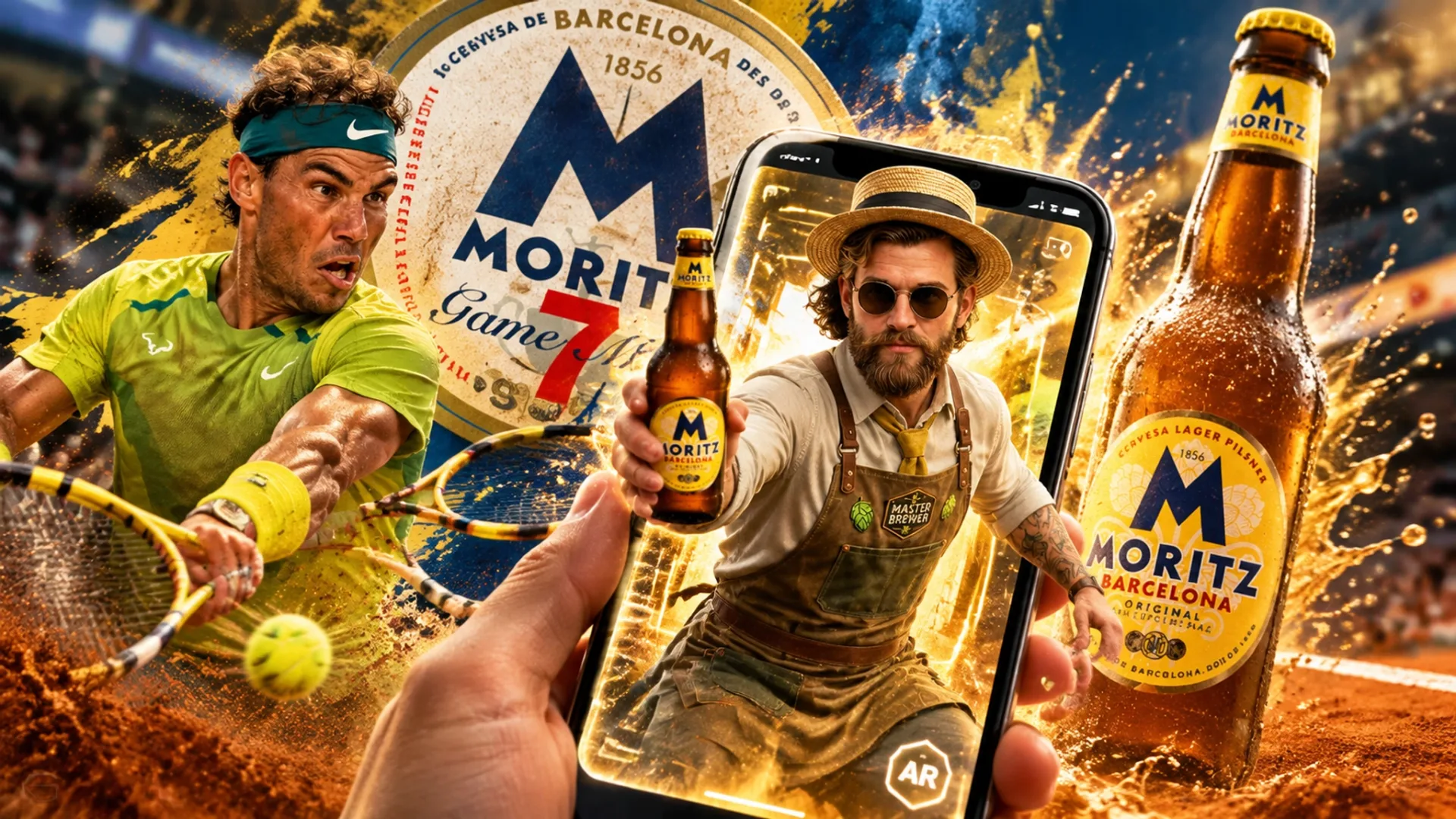 Moritz y el patrocinio del Torneo Conde de Godó