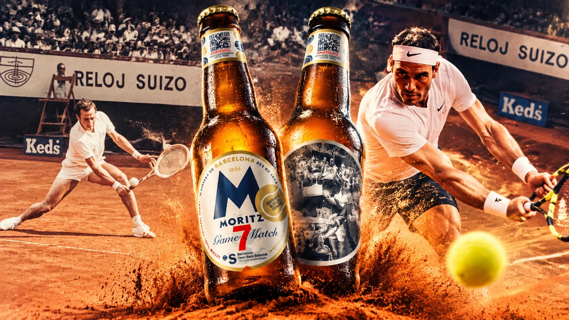 Moritz y el patrocinio del Torneo Conde de Godó