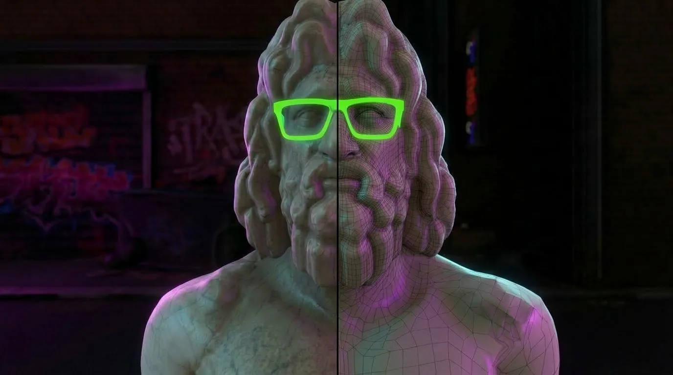 Animación facial y modelado tridimensional premium