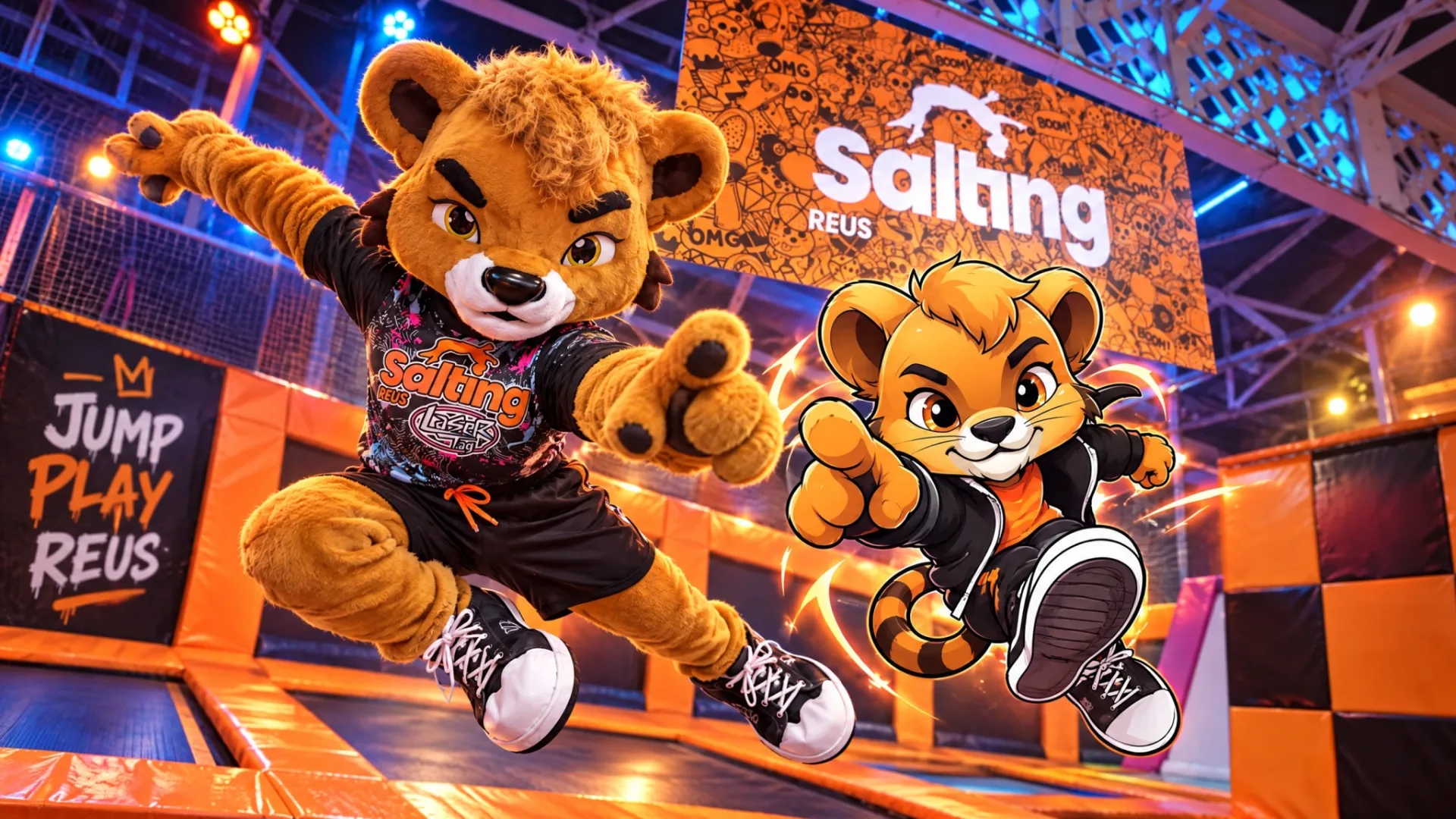 Creación integral de la mascota de Salting Reus