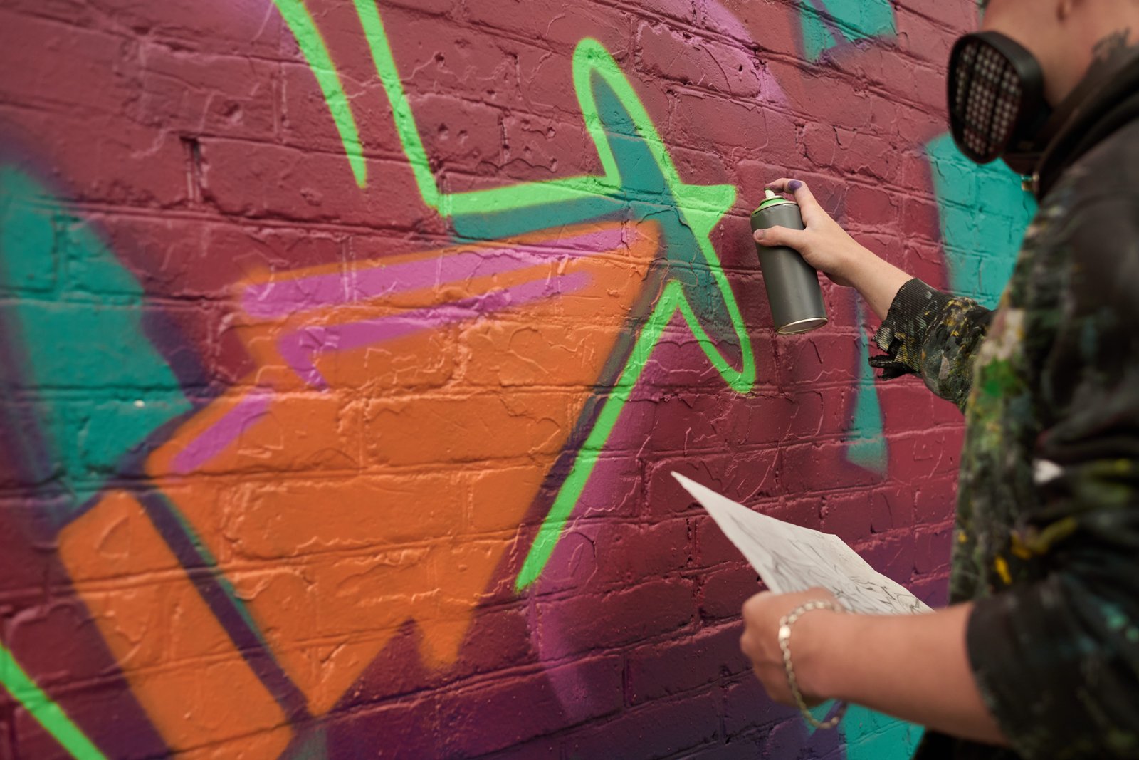 Graffiti Profesional Fachada Suite of Art
